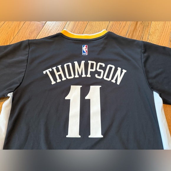 Adidas Swingman Golden State Warriors Klay Thompson #11 Gray Jersey Men’s Small - Picture 9 of 13
